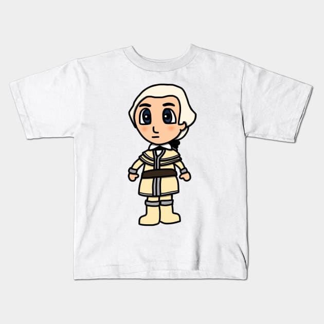 Chibi Daniel Morgan (Large Print) Kids T-Shirt by Aeriskate